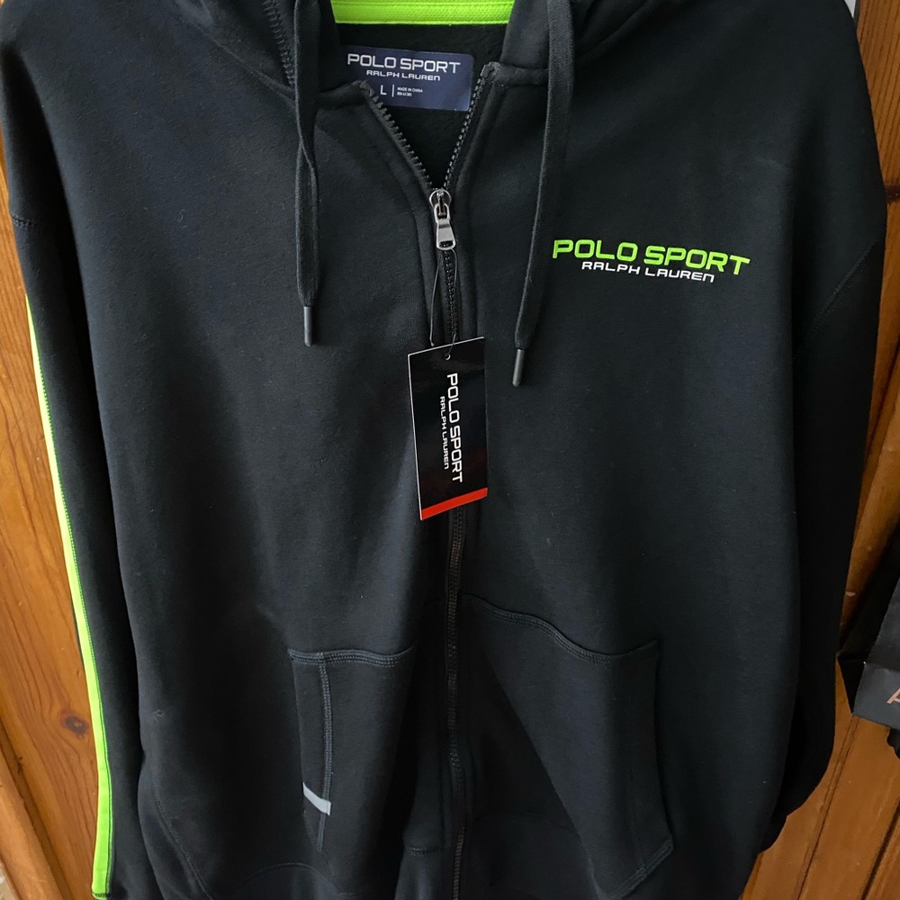 Men’s Black Zipper Jacket